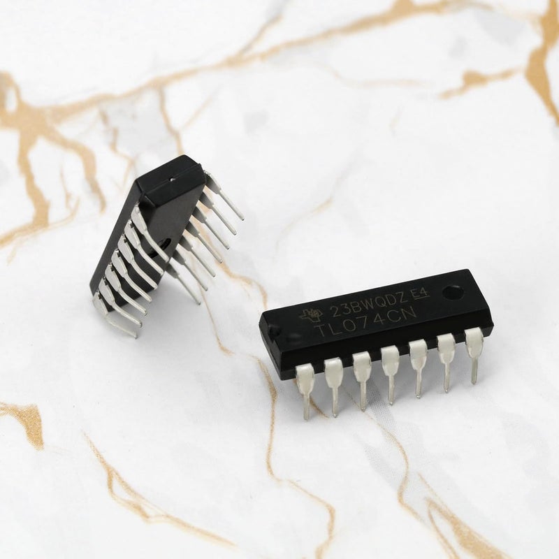 OTOTEC 20pcs TL074CN Operational Amplifier Replacement TL074 Operational Amplifier IC Chip DIP-14 Low Noise JFET Input Chip for Audio Signal Processing - Image 5